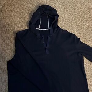 Calvin Klein Dark Blue Hooded Sweatshirt